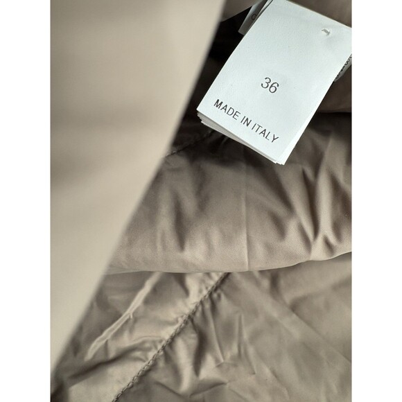 NWT Brunello Cucinelli Velvet Fox Fur Puffed Vest Jacket Pockets Sz 36 - Picture 8 of 9